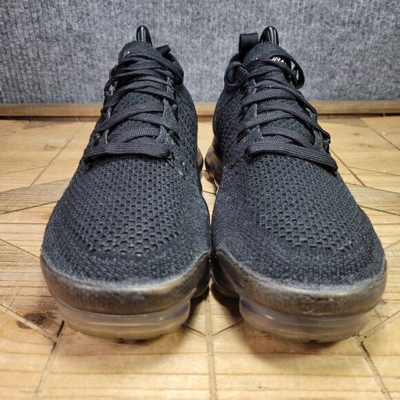 Nike Air Vapormax Flyknit 2 942842-001 Mens Size 8.5 Black Running‎ Shoes Mesh - Picture 4 of 11